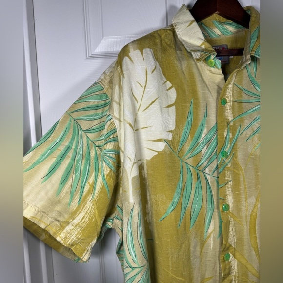 Vintage JAMS World Tropical Causal Button Down Palm Guitars Size XXLarge Men’s - Picture 2 of 9